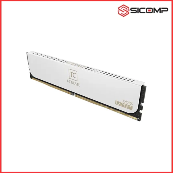 Ram TeamGroup T-Create Expert DDR5 White 32GB (2x16GB) Bus 6000MHz