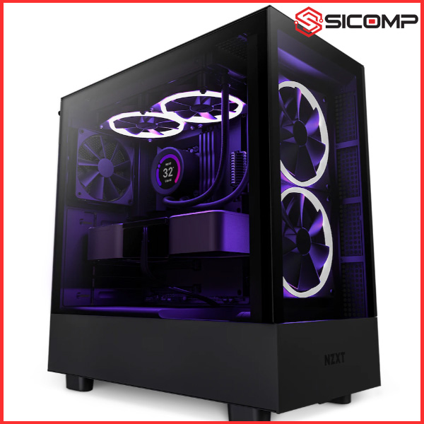 VỎ CASE NZXT H5 ELITE BLACK (MID TOWER/MÀU ĐEN)