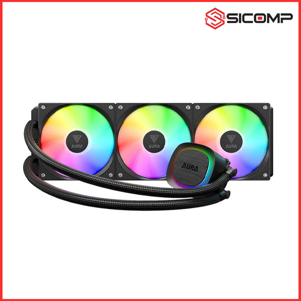 TẢN NHIỆT NƯỚC AIO GAMDIAS AURA GL360 V2 ARGB BLACK