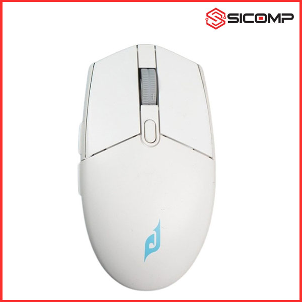CHUỘT GAME KHÔNG DÂY EDRA EM6102W TRẮNG (USB)