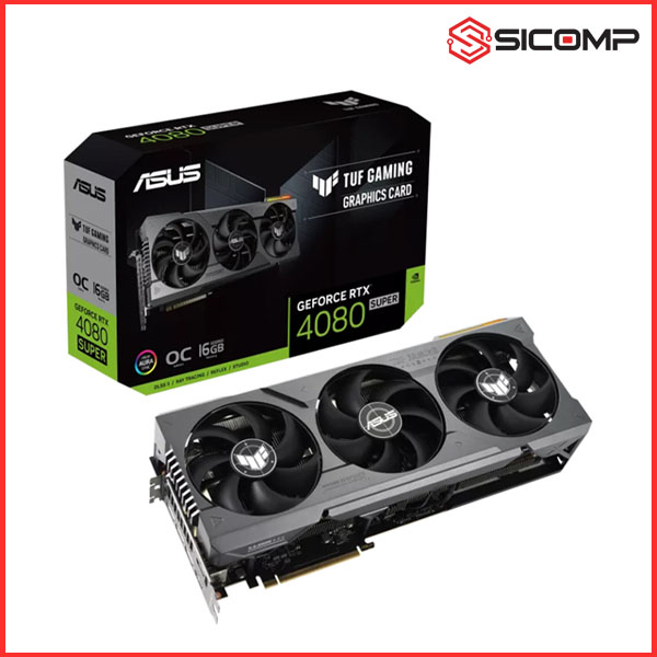 CARD MÀN HÌNH ASUS TUF GAMING GEFORCE RTX 4080 SUPER 16GB GDDR6X OC EDITION (TUF-RTX4080S-O16G-GAMING)