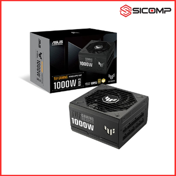 NGUỒN MÁY TÍNH ASUS TUF GAMING 1000W GOLD, ATX 3.0 (PCI GEN 5.0 - FULL MODULAR )