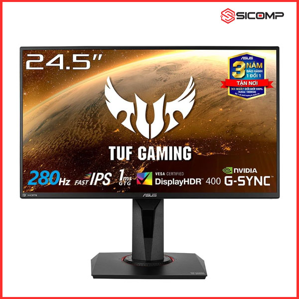 MÀN HÌNH ASUS TUF VG259QM (25 INCH - FHD - IPS - 280HZ -1MS - PHẲNG)