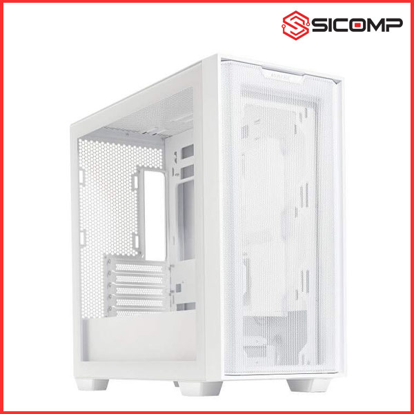 VỎ CASE ASUS A21 WHT ( MID TOWER | MÀU TRẮNG )