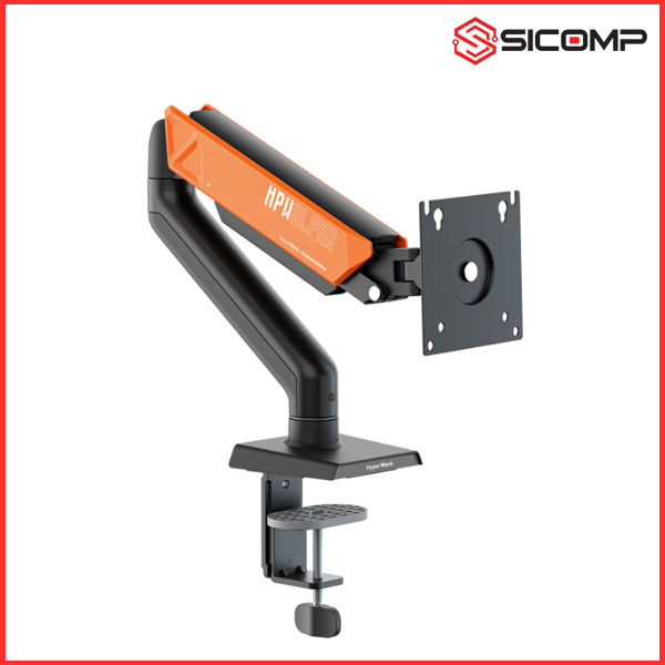 GIÁ TREO (ARM) MÀN HÌNH MÁY TÍNH HYPERWORK ALPHA HPW GMA1 - CAM ĐEN