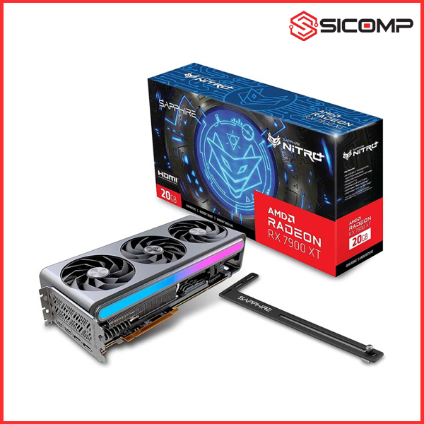 CARD MÀN HÌNH SAPPHIRE NITRO+ AMD RADEON™ RX 7900 XT VAPOR-X 20GB GDDR6