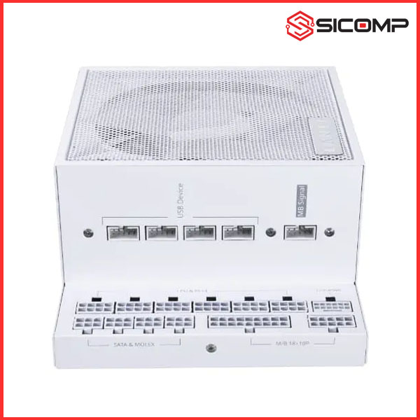 NGUỒN LIAN LI EDGE SERIES EG1000 WHITE 1000W (ATX12V V3.1 | 80 PLUS PLATIUM | FULL MODULAR)