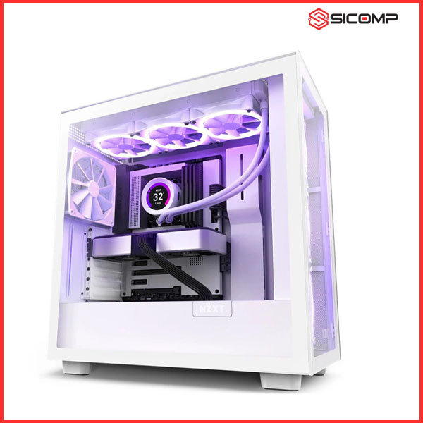 VỎ CASE NZXT H7 ELITE WHITE (MID TOWER | MÀU TRẮNG) (CM-H71EW-01)