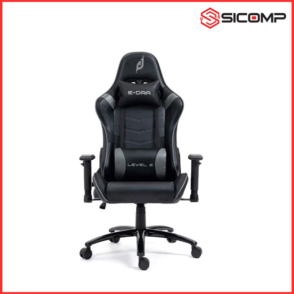 GHẾ GAMING EDRA LEVEL E EGC229 BLACK GRAY