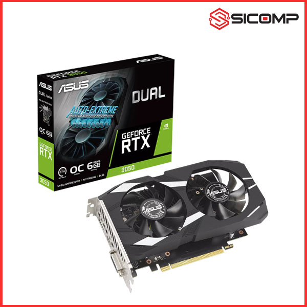 CARD MÀN HÌNH ASUS DUAL GEFORCE RTX 3050 6GB