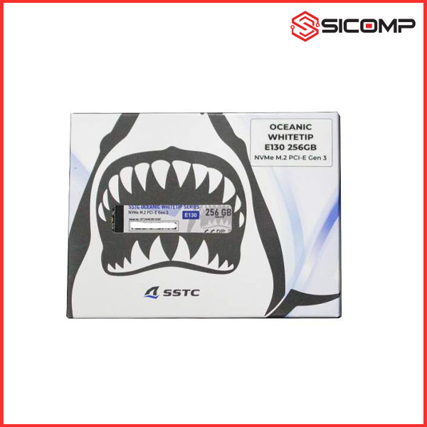 Ổ CỨNG SSD SSTC E130 256 GB M2 NVME GEN 3 ( ĐỌC: 2400MB/S - GHI: 1400MB/S)