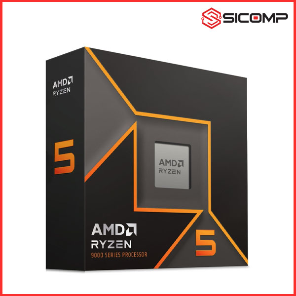 CPU AMD RYZEN 5 9600X 6C/12T UPTO 5.4GHZ (KHÔNG KÈM FAN) - BOX NK