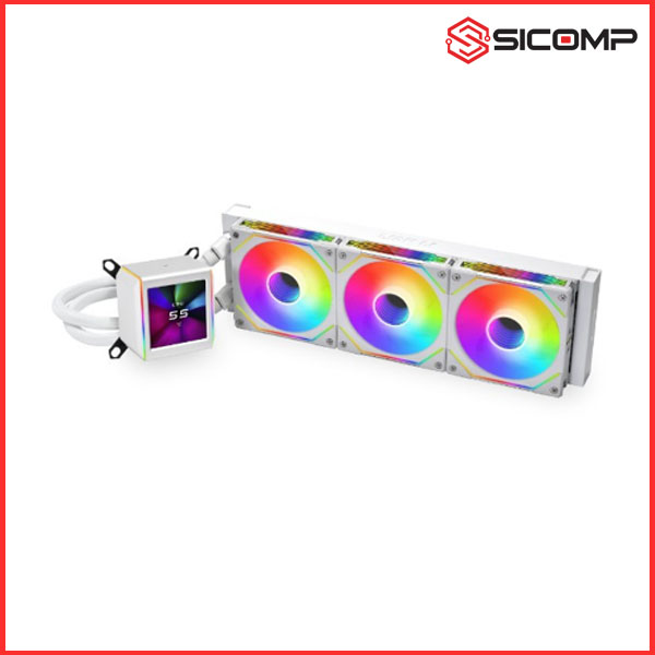 TẢN NHIỆT NƯỚC AIO LIAN LI GAII LCD 360 WHITE SL INFINITY