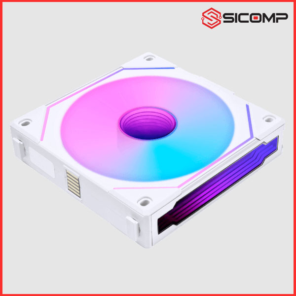 FAN TẢN NHIỆT LIAN LI UNI FAN IN 140 SINGLE WHITE REVERSE BLADE