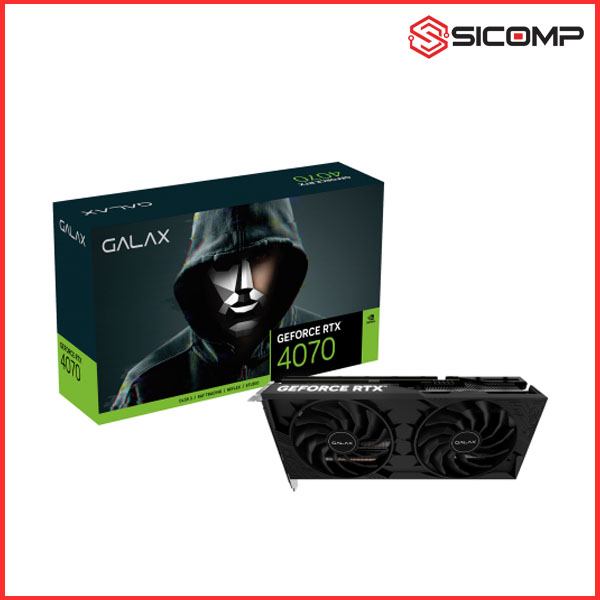 CARD MÀN HÌNH GALAX GEFORCE RTX 4070 12G 1-CLICK OC 2X