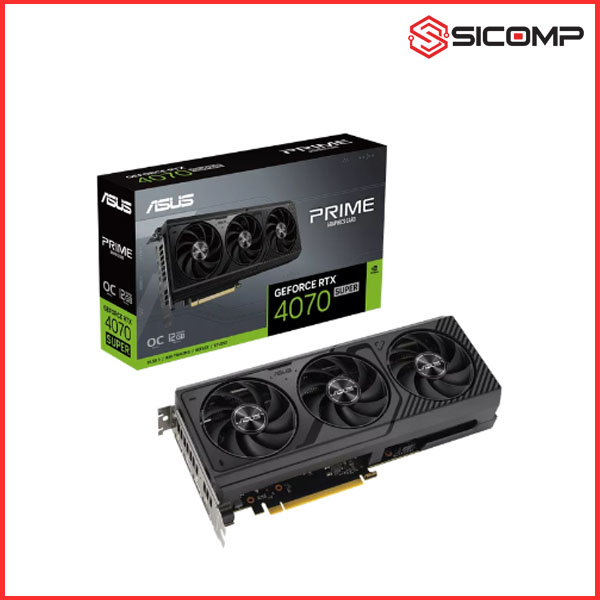 CARD MÀN HÌNH ASUS PRIME GEFORCE RTX 4070 SUPER 12GB GDDR6X OC EDITION