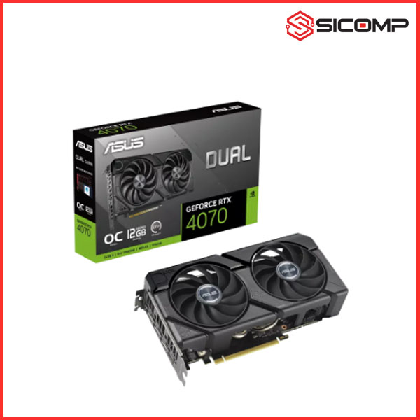 CARD MÀN HÌNH ASUS DUAL GEFORCE RTX 4070 EVO OC EDITION 12GB GDDR6X