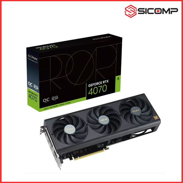 CARD MÀN HÌNH ASUS PROART GEFORCE RTX 4070 OC EDITION 12GB GDDR6X
