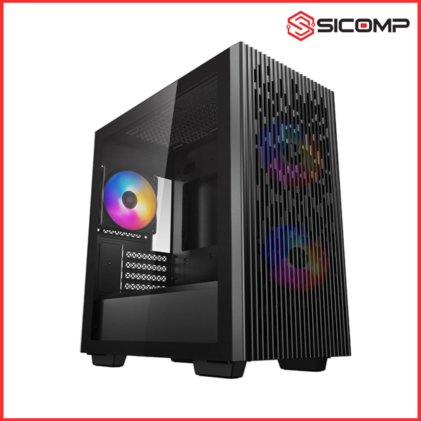 VỎ CASE DEEPCOOL MATREXX 40 3FS (MATX/ MÀU ĐEN/ 3 FAN LED)