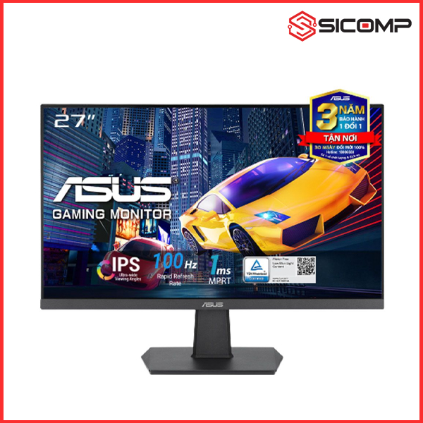 MÀN HÌNH ASUS VA27EHF (27.0INCH/ FULL HD/ 1MS/ 100HZ/ 250CD)