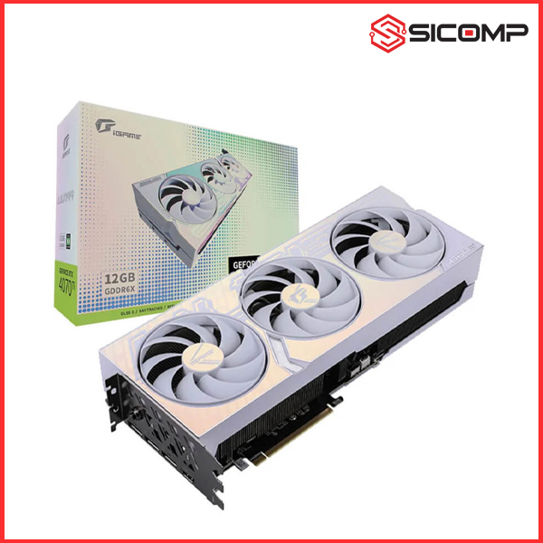 CARD MÀN HÌNH CORLORFUL IGAME GEFORCE RTX 4070 TI ULTRA WHITE OC-V