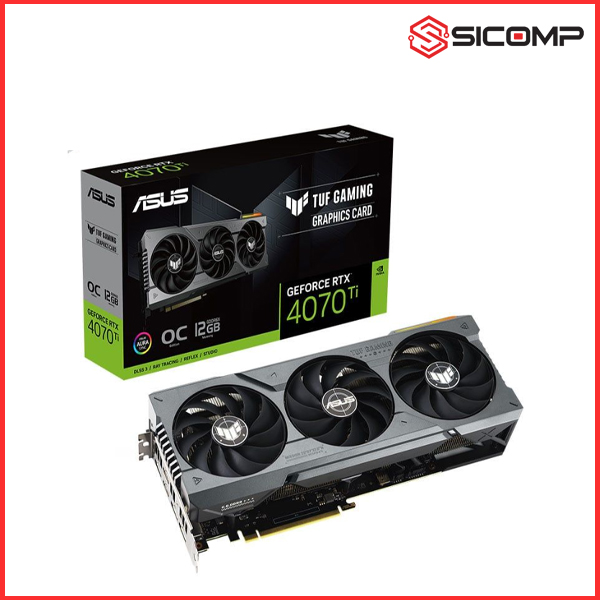 CARD MÀN HÌNH ASUS TUF GAMING GEFORCE RTX 4070 TI 12GB GDDR6X OC EDITION