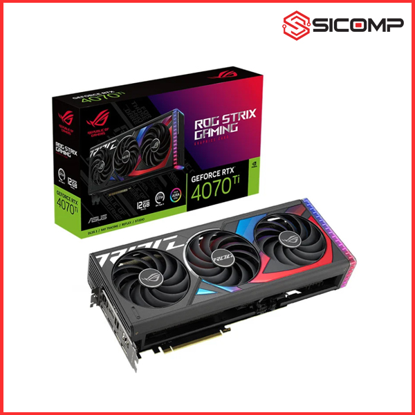 CARD MÀN HÌNH ASUS ROG STRIX GEFORCE RTX 4070 TI 12GB GDDR6X