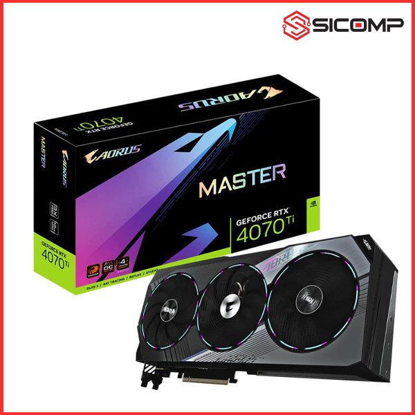 CARD MÀN HÌNH GIGABYTE AORUS GEFORCE RTX 4070 TI MASTER 12G