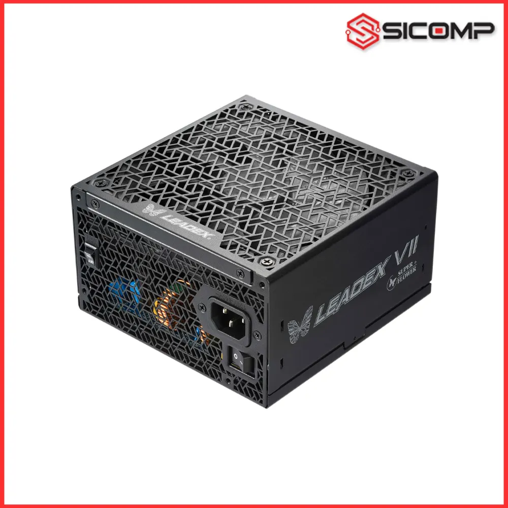 NGUỒN SUPER FLOWER LEADEX VII XG 1000W ATX 3.1 BLACK (80 PLUS GOLD)