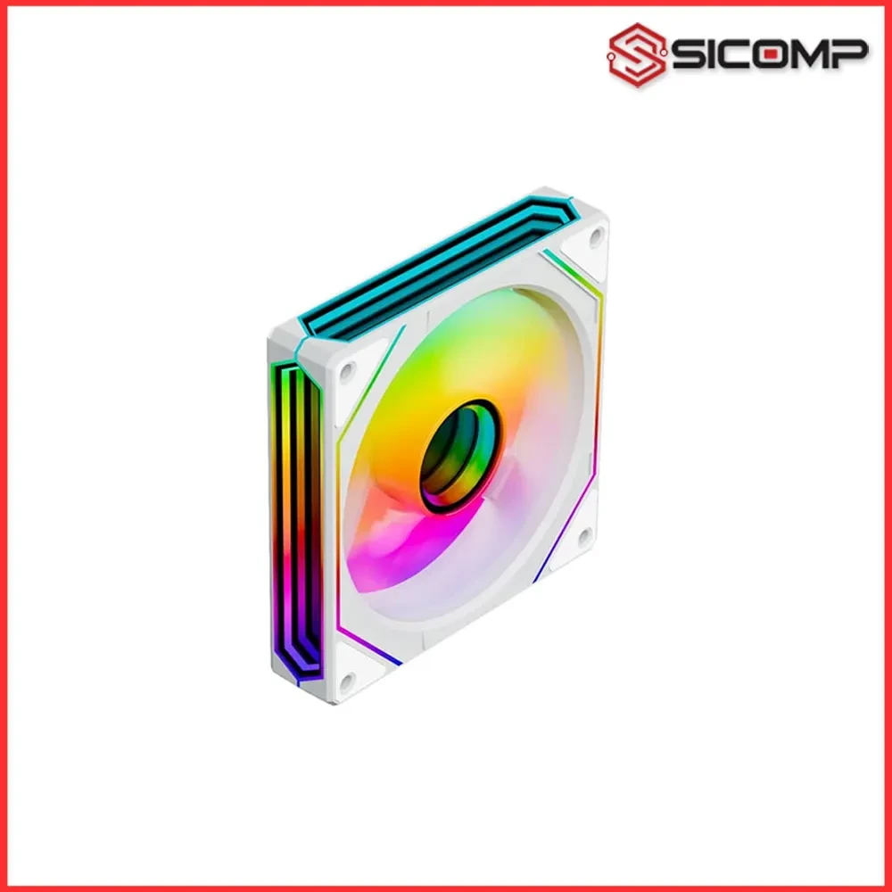 FAN JUNGLE LEOPARD 6 PRO ARGB 120MM WHITE THỔI