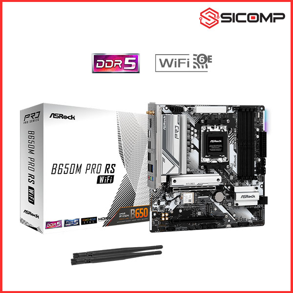 MAINBOARD ASROCK B650M PRO RS WIFI DDR5