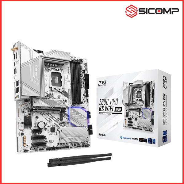 MAINBOARD ASROCK Z890 PRO RS WIFI WHITE