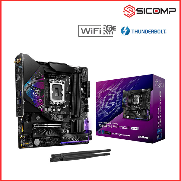 MAINBOARD ASROCK PHANTOM GAMING Z890 RIPTIDE WIFI