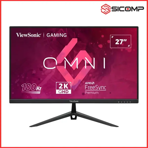 MÀN HÌNH GAMING VIEWSONIC VX2728-2K (27 INCH - QHD - FAST IPS - 180HZ - 0.5MS - PHẲNG)