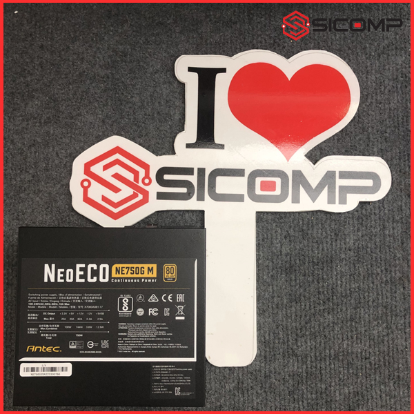 NGUỒN ANTEC NEOECO NE750G-750W ( 80 PLUS GOLD/FULL MODULAR/MÀU ĐEN)