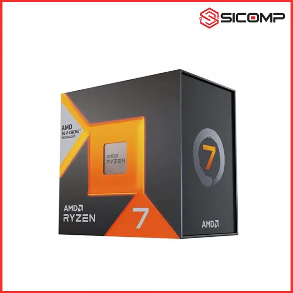 CPU AMD RYZEN 7 9800X3D (UP TO 5.2 GHZ, 104MB CACHE, 8 NHÂN 16 LUỒNG, AM5) TRAY HÃNG
