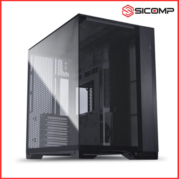 VỎ CASE LIAN LI COMPACT O11 VISION - BLACK (ATX/MID-TOWER/BLACK)