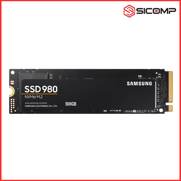 Ổ CỨNG SSD SAMSUNG 980 500GB PCIE NVME 3.0X4 (ĐỌC 3100MB/S - GHI 2600MB/S) - (MZ-V8V500BW)