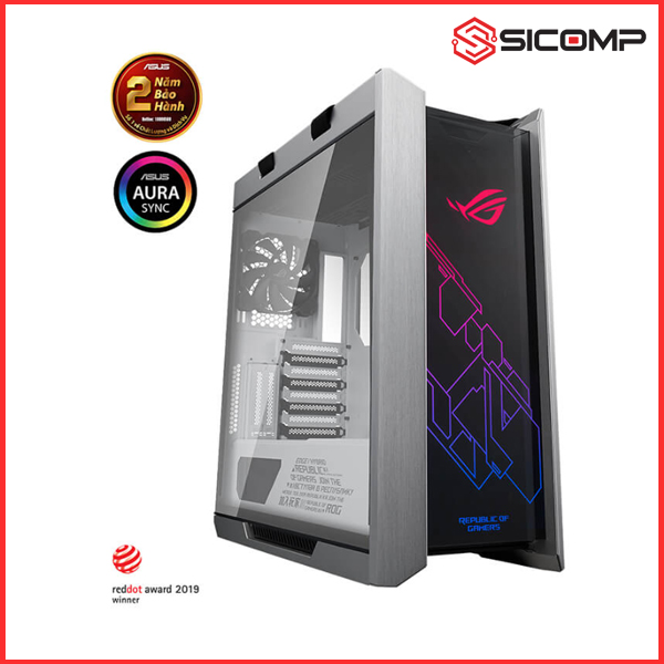 VỎ CASE ASUS ROG STRIX HELIOS GX601 WHITE EDITION (MID TOWER/ Màu Trắng)