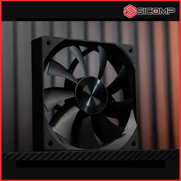 FAN CASE JUNGLE LEOPARD F12 (MÀU ĐEN | KHÔNG LED) - HIỆU SUẤT CAO
