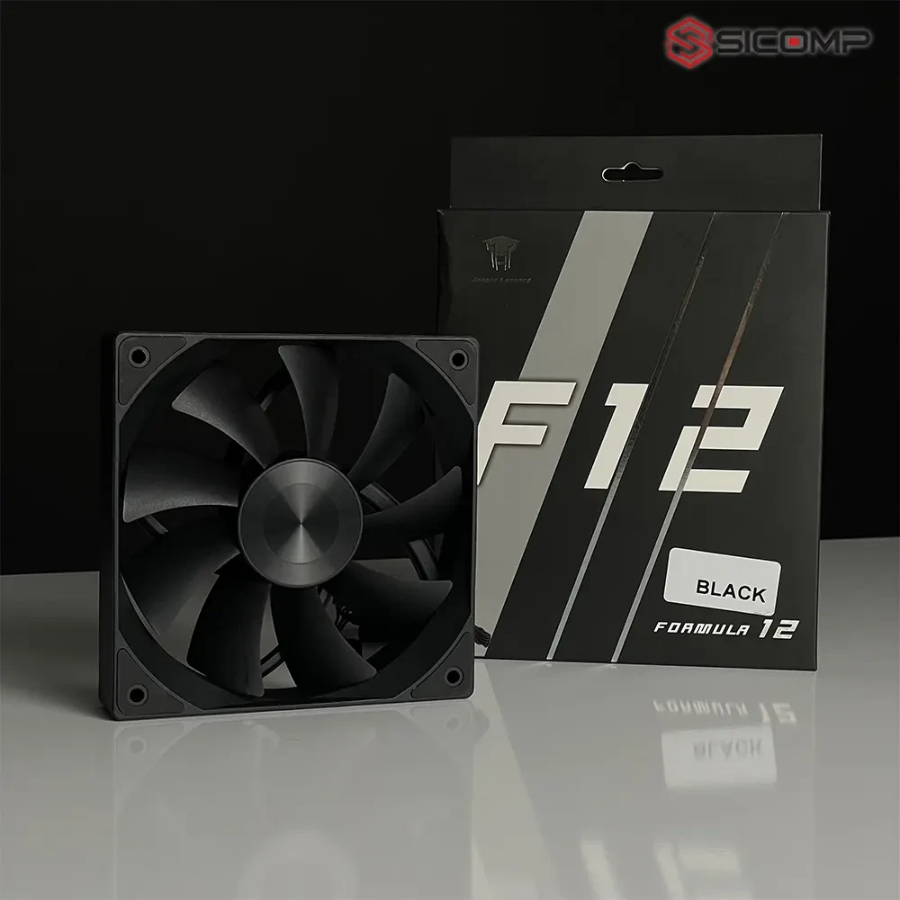 FAN CASE JUNGLE LEOPARD F12 BLACK