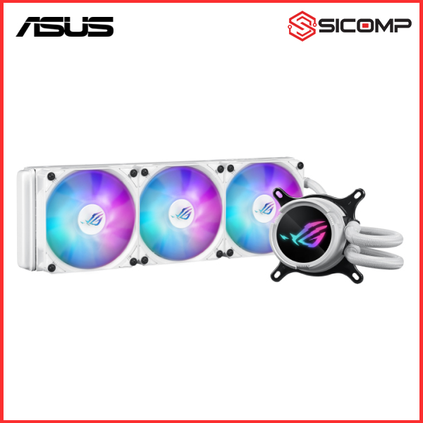 TẢN NHIỆT NƯỚC AIO ASUS ROG STRIX LC III 360 ARGB WHITE EDITION