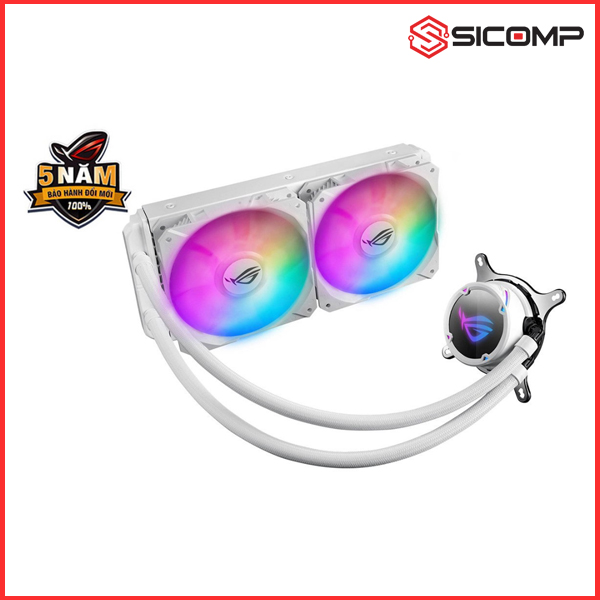 TẢN NHIỆT NƯỚC AIO ASUS ROG STRIX LC II 240 ARGB WHITE EDITION