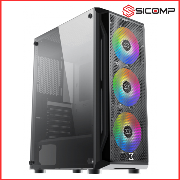 VỎ CASE XIGMATEK GAMING X 3FX (MID TOWER / MÀU ĐEN)