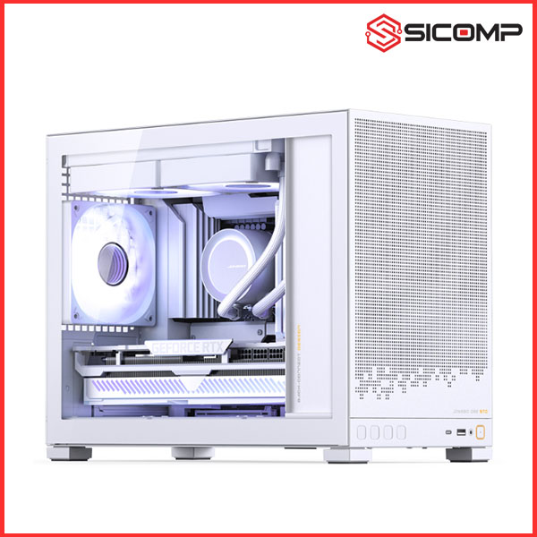 VỎ CASE JONSBO D32 STD WHITE (M-ATX, MÀU TRẮNG)