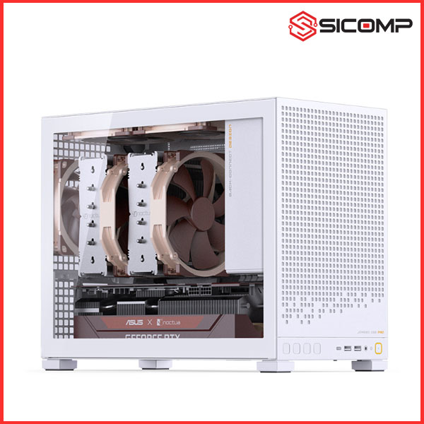 VỎ CASE JONSBO D32 PRO WHITE (M-ATX, MÀU TRẮNG)