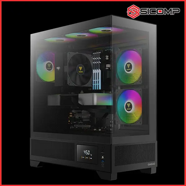 VỎ CASE GAMDIAS ATLAS M1 (SẴN 3 FAN ARGB SYNC)