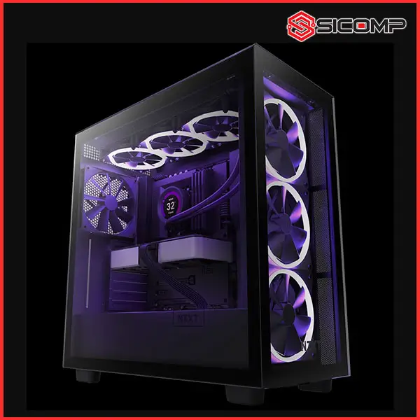 VỎ CASE NZXT H7 ELITE BLACK (MID TOWER | MÀU ĐEN) (CM-H71EB-01)