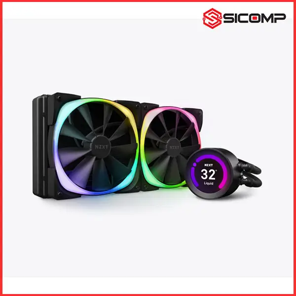 TẢN NHIỆT NƯỚC AIO NZXT KRAKEN Z63 RGB BLACK