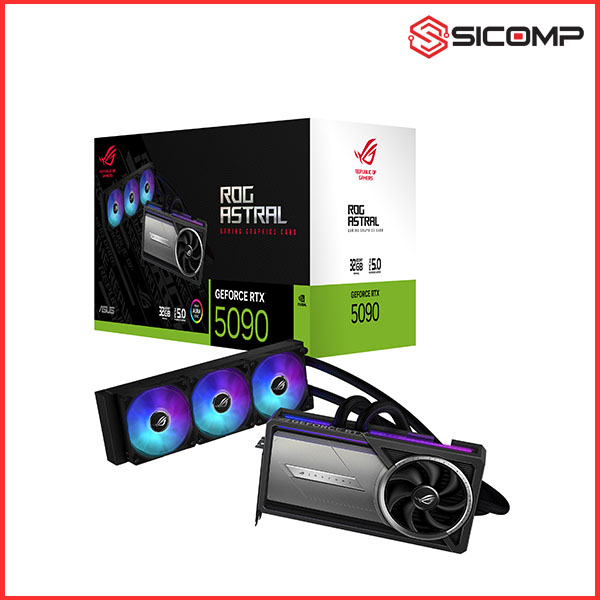 CARD MÀN HÌNH ASUS ROG ASTRAL LC GEFORCE RTX 5090 32GB GDDR7 OC EDITION